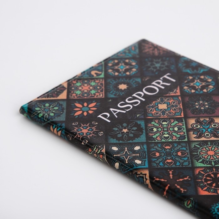 Обложка для паспорта, цвет зелёный Обложка для паспорта, цвет зелёный