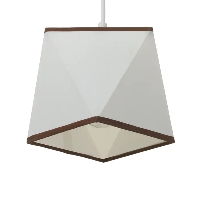 Светильник подвесной BayerLux 2447/1 E27 40 Вт, белый, 12&times;12&times;12-112 см