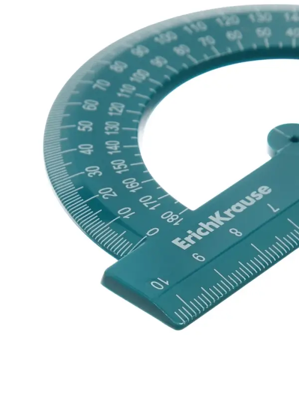 Транспортир 180&deg;, 10 см, ErichKrause Reef, МИКС