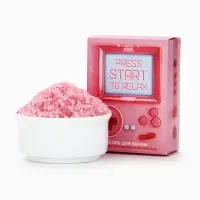Соль для ванны, аромат: персиковый лимонад, 100 г, Beauty Fox
