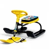 Снегокат &laquo;Тимка спорт 2+&raquo; winter sport, жёлтый, чёрный, ТС2+/WS Nika Kids