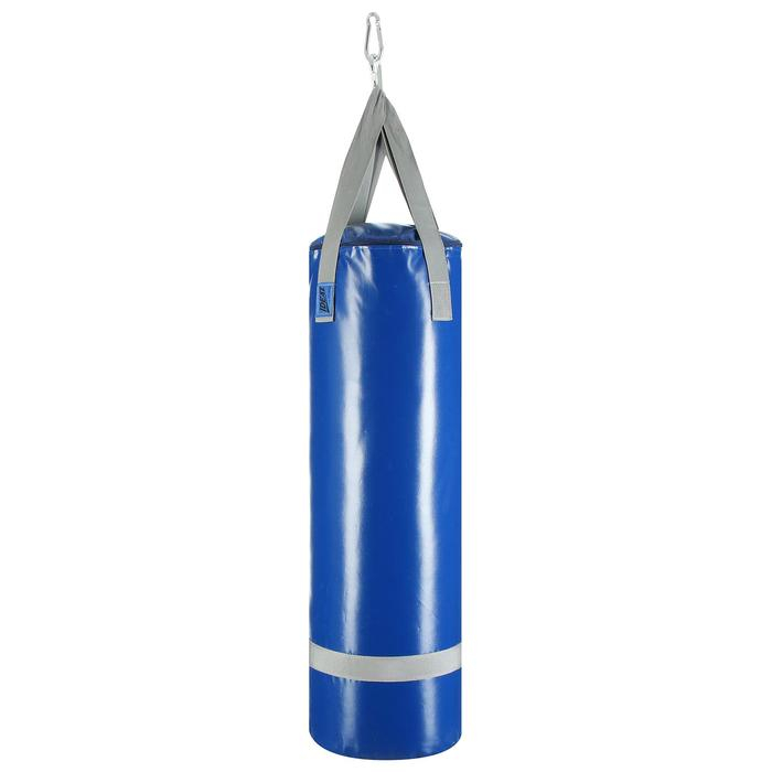 Боксёрский мешок, вес 20 кг, на ленте ременной, цвет синий Боксёрский мешок, вес 20 кг, на ленте ременной, цвет синий