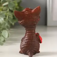 Сувенир Кот с колбасой, микс 10х5,3х3,5см