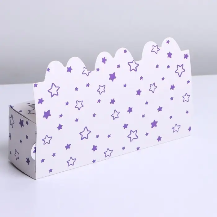 Коробка для макарун кондитерская, упаковка, «WOOF», 18 х 5,5 х 5,5 см Коробка для макарун кондитерская, упаковка, «WOOF», 18 х 5,5 х 5,5 см