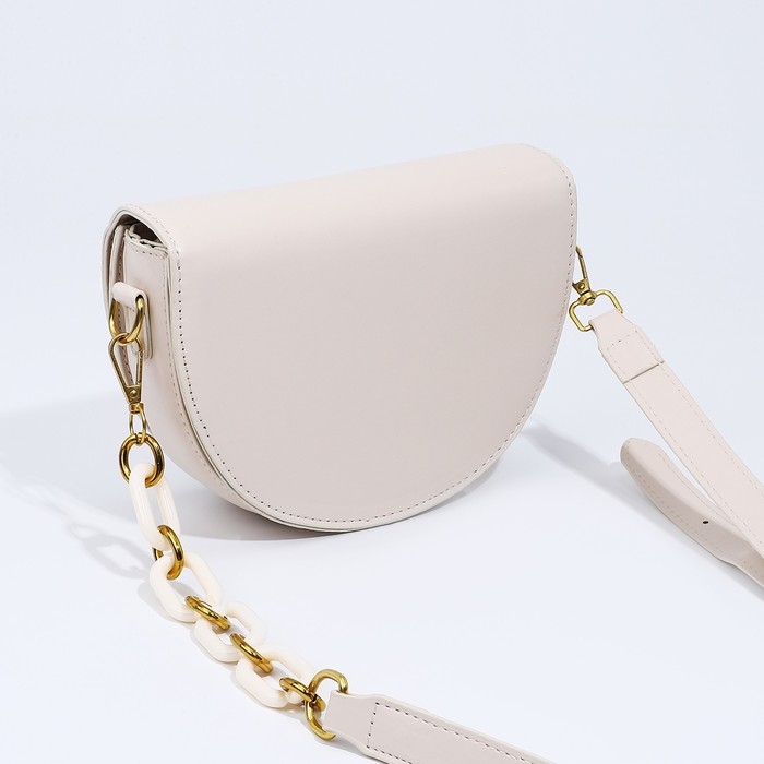 Сумка-мессенджер на молнии, цвет белый Сумка-мессенджер на молнии, цвет белый