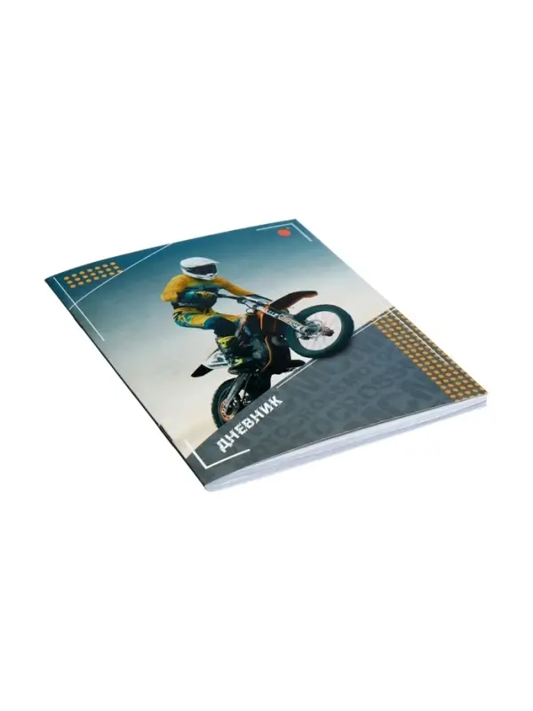 Дневник школьный для 5-11 классов &laquo;Мотоциклист&raquo;, мягкая обложка, 48 листов
