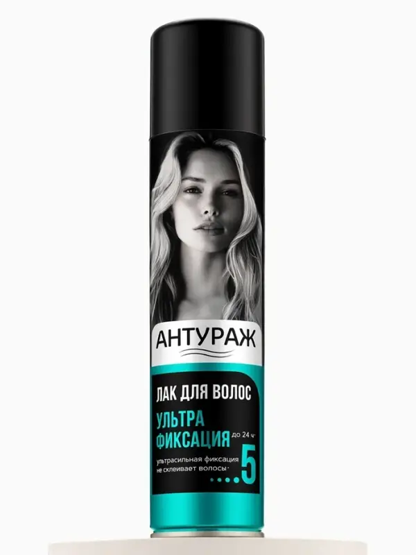 Лак для волос &laquo;Антураж&raquo;, ультрафиксация, 250 мл