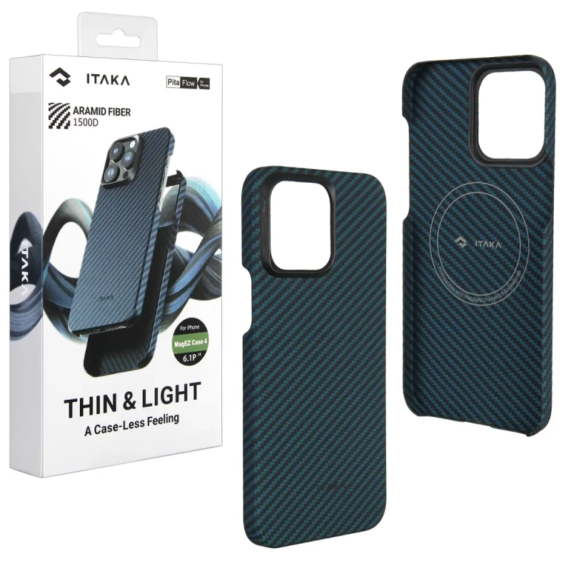 Чехол iPh 14 Pro ITAKA MagEZ Blue Чехол iPh 14 Pro ITAKA MagEZ Blue