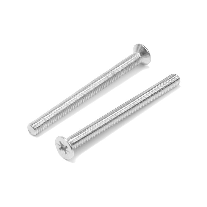 Винт ЛОМ, оцинкованный, DIN 965, класс прочности 4.8, М6х70 мм, 120 шт Винт ЛОМ, оцинкованный, DIN 965, класс прочности 4.8, М6х70 мм, 120 шт