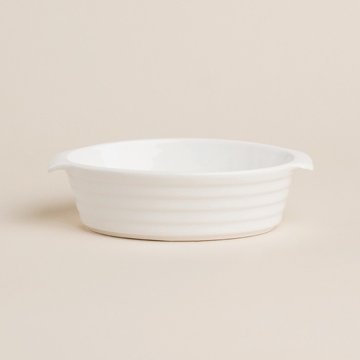 Форма для выпечки из жаропрочной керамики SL Home «Санторини», 300 мл, 16×9,7×4,5 см, цвет белый Форма для выпечки из жаропрочной керамики SL Home «Санторини», 300 мл, 16×9,7×4,5 см, цвет белый