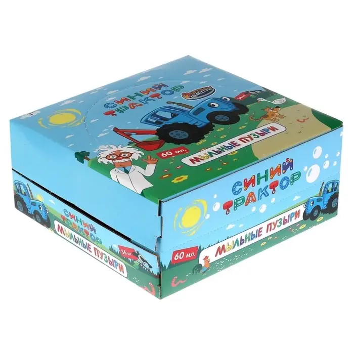 Мыльные пузыри "Синий трактор", 60 мл 01031-60ЭД