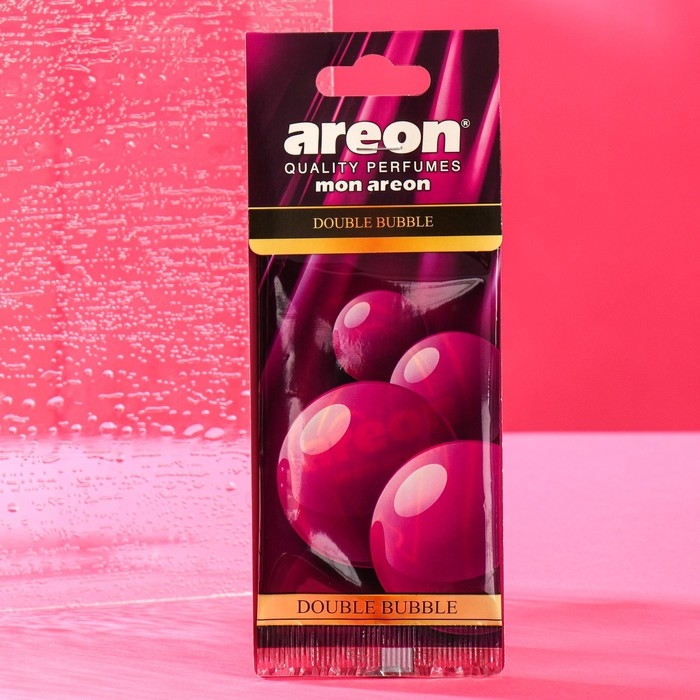 Ароматизатор на зеркало Areon Mon Double bubble 704-043-337 Ароматизатор на зеркало Areon Mon Double bubble 704-043-337