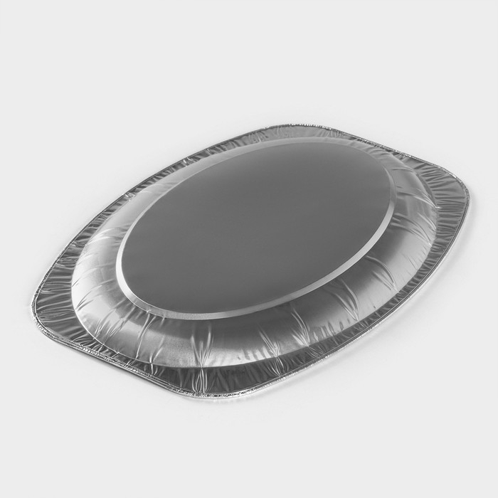 Поднос сервировочный для выпечки Доляна, алюминиевый, 35,5×24,5 см