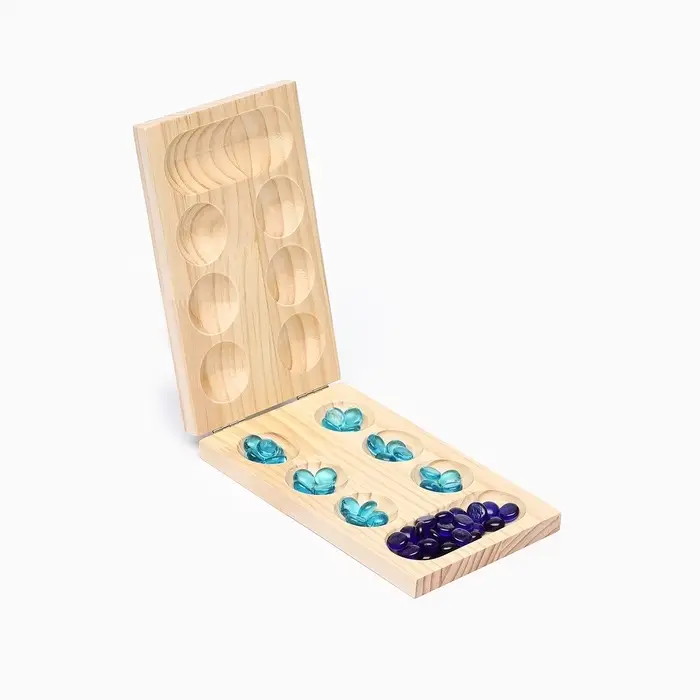 Настольная игра на логику &laquo;Калах. Манкала&raquo;, 48 камней