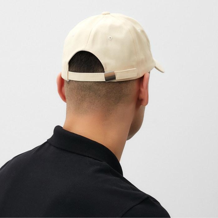 Кепка MINAKU "Heart", цвет бежевый, размер 56-58