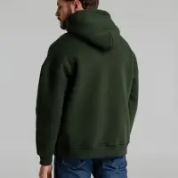 Худи Kulonga Oversize, темно-зеленый хаки, размер M/L