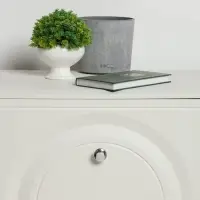Ручка-кнопка мебельная ТУНДРА LIGHT PK036CP (MD112CP), хром