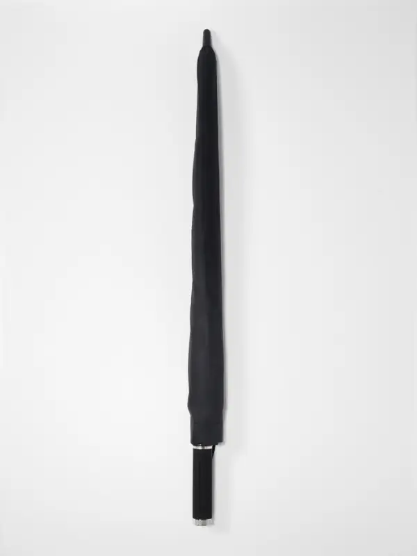 Зонт - трость полуавтоматический &laquo;Однотонный&raquo;, 8 спиц, R=60/70 см, d=120 см, чёрный