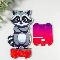 Подставка для телефона, планшета &laquo;Енот&raquo;, 19&times;10 см