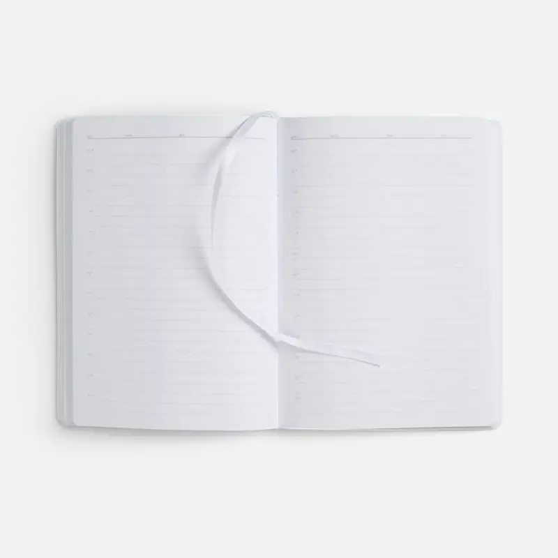 Ежедневник Tact, недатированный, белый Ежедневник Tact, недатированный, белый