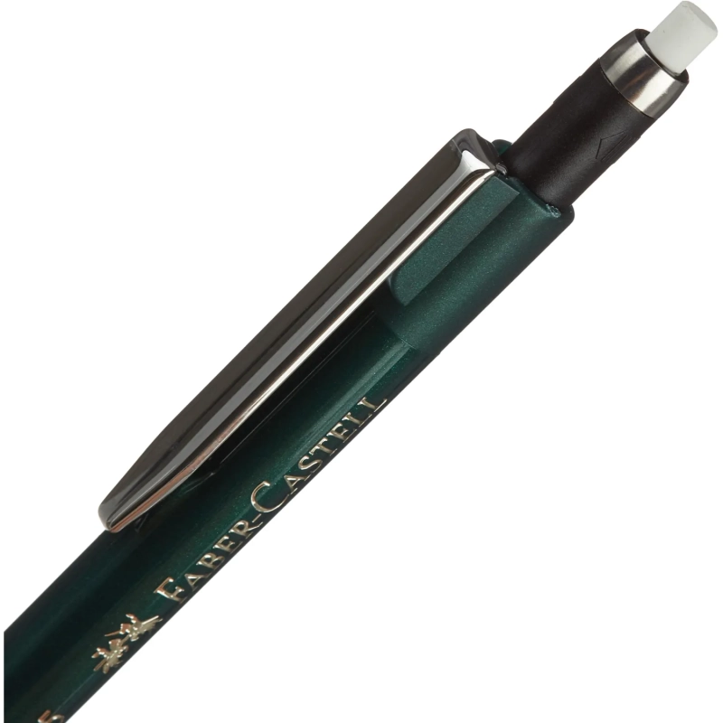 Карандаш механический Faber-Castell GRIP1345,0,5мм,зел.металл