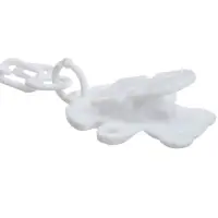 Пустышка ортодонтическая, с держателем, +6мес., МИКС