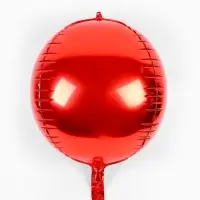 Воздушный шар полимерный 24" "Красный"