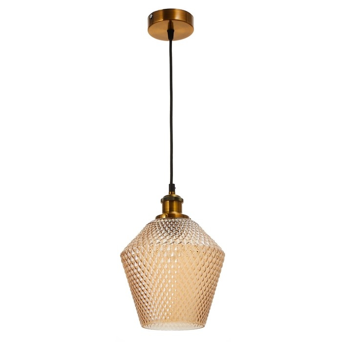 Светильник BayerLux 1387/1 E27 40Вт черный-бронза 21х21х27-127см