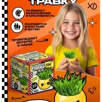 Набор для опытов «Выращиваем травку» Набор для опытов «Выращиваем травку»