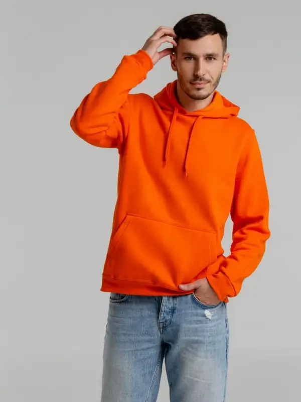 Толстовка с капюшоном Snake II оранжевая, размер XS Толстовка с капюшоном Snake II оранжевая, размер XS