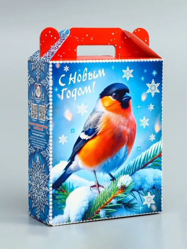 Подарочная новогодняя коробка «Зимняя трель» , 16.8×6.8×20.9 см Подарочная новогодняя коробка «Зимняя трель» , 16.8×6.8×20.9 см