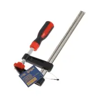 Струбцина F-образная усиленная ТУНДРА, тавровый профиль, 2К рукоятка, 200&times;50&times;250 мм