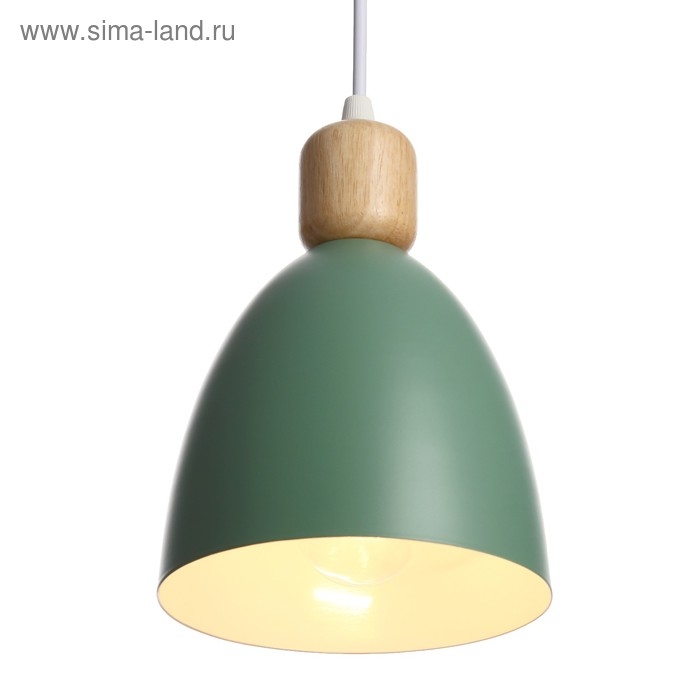Светильник BayerLux Светильник BayerLux "Колпак" 1х40Вт E27 зеленый 14х14х100 см.