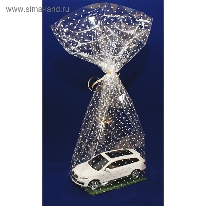 Пакет &laquo;Подарочный&raquo;, с жестким дном, МИКС, 11&times;17&times;55 см