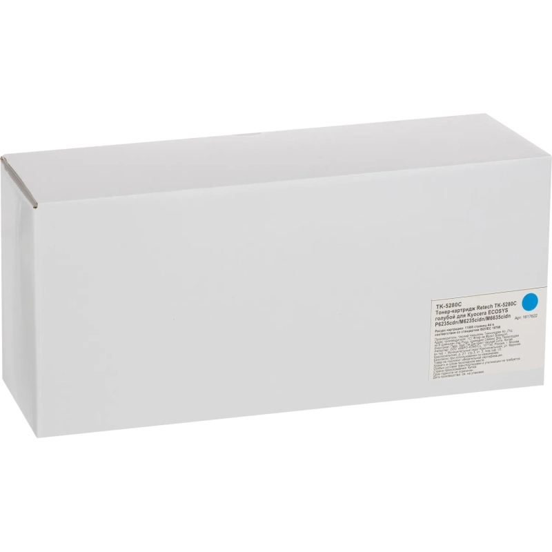 Тонер-картридж Retech TK-5280C гол. для Kyocera P6235/6635