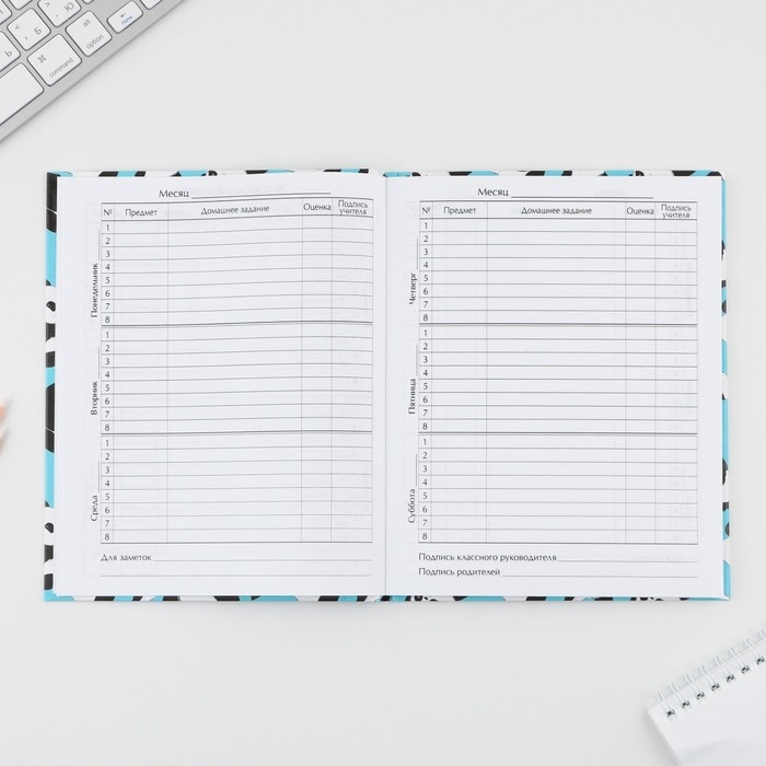 Дневник школьный 5-11 класс «Панды», твердая обложка 7БЦ, глянцевая ламинация, 48 листов Дневник школьный 5-11 класс «Панды», твердая обложка 7БЦ, глянцевая ламинация, 48 листов