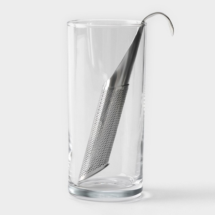 Ситечко для чая Grom, 14,5 см, цвет серебристый Ситечко для чая Grom, 14,5 см, цвет серебристый