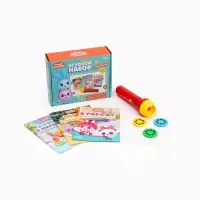 Игровой набор с проектором Малышарики, 3 книжки