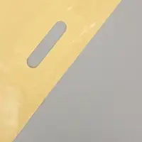 Пакет полиэтиленовый с вырубной ручкой, Молочный 40-50 См, 60 мкм