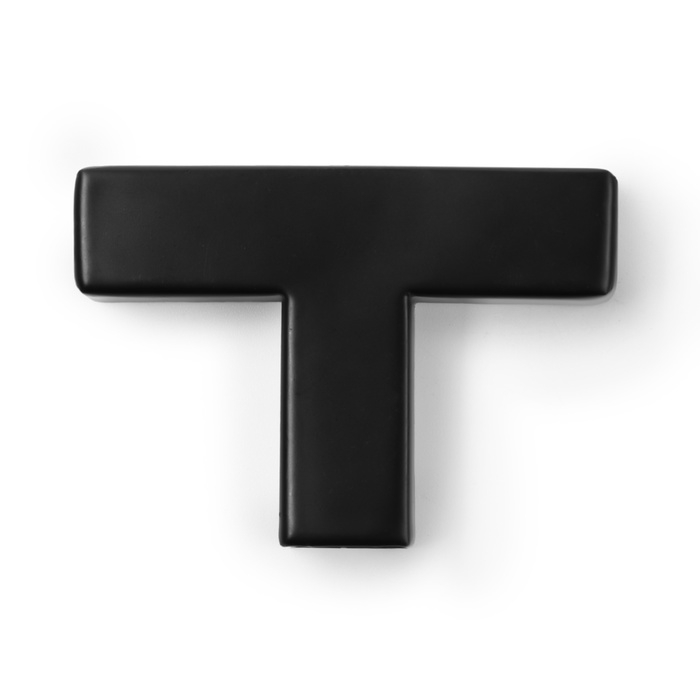 Ручка кнопка SQUARE CAPPIO RSC008, нержавеющая сталь, цвет черный Ручка кнопка SQUARE CAPPIO RSC008, нержавеющая сталь, цвет черный