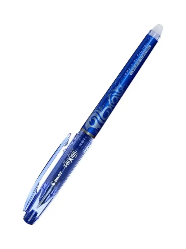 Стираемая ручка Pilot. Frixion, гелевая, синий стержень BL-FRP5 (L), узел 0.5 мм
