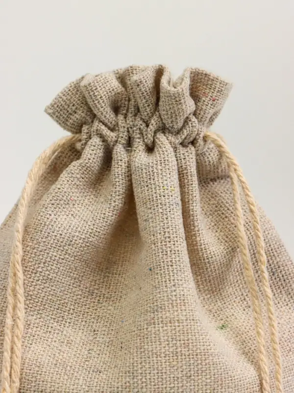 Мешочек подарочный для украшений, подарков и трав, текстиль &laquo;Эко&raquo;, 18&times;12 см