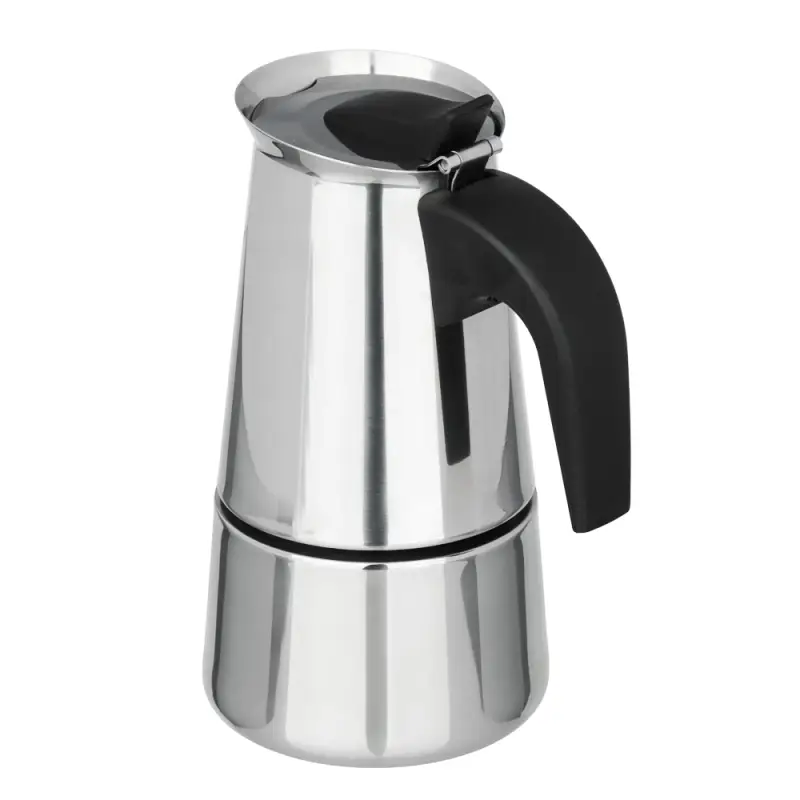 VETTA Кофеварка гейзерная, 4 чашки, нержавеющая сталь, нейлоновая ручка