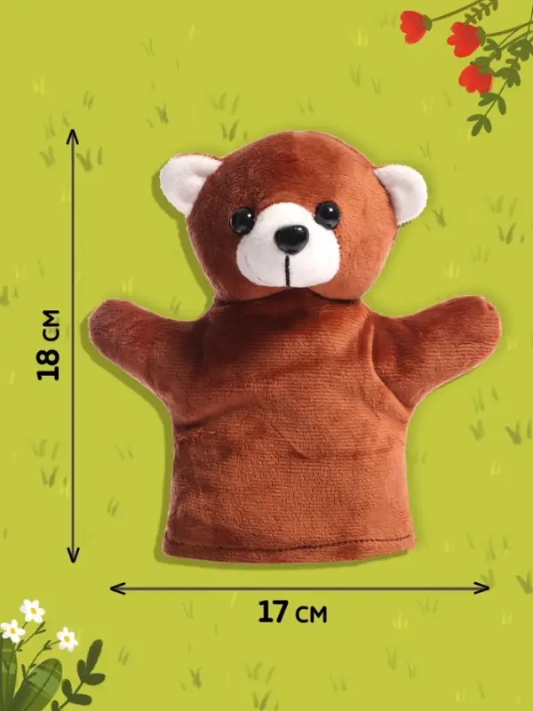 Набор книга в твёрдом переплёте &laquo;Мишуткины сказки&raquo;, с игрушкой на руку