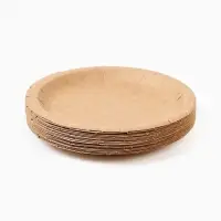 МП Набор бумажной посуды "Крафт", 20 персон МП Набор бумажной посуды "Крафт", 20 персон