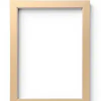 Рама для картин и зеркал Elegance de Lumi, 50&times;70 см, пластик, белая с серебром
