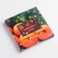 Свечи ароматические чайные &laquo;Зимний мандарин&raquo;, 10 г, 9 шт.