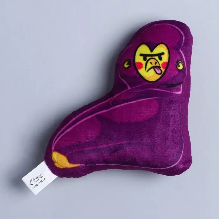 Игрушка для кошек с мятой «Обезьяна», 12 х 10,5 см Игрушка для кошек с мятой «Обезьяна», 12 х 10,5 см