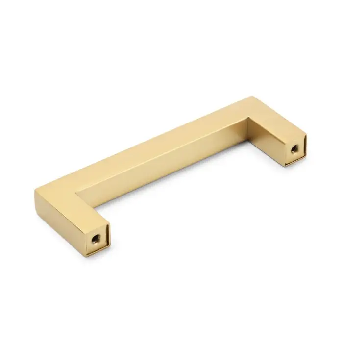Ручка-скоба CAPPIO SQUARE RSC008, нержавеющая сталь, м/о 96 мм, цвет матовое золото