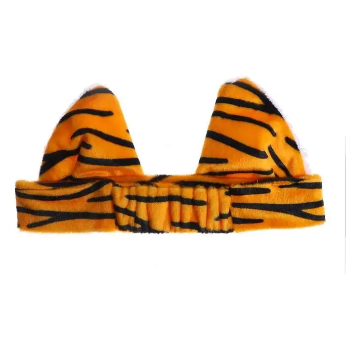 Карнавальный головной убор тигрёнка на резинке, яркий мех, обхват головы 52-57 см Карнавальный головной убор тигрёнка на резинке, яркий мех, обхват головы 52-57 см